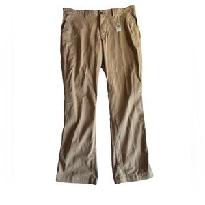 NWT Men's L.L. Bean Comfort‎ Stretch Chino Pants, Coastal Dune, 40x34
